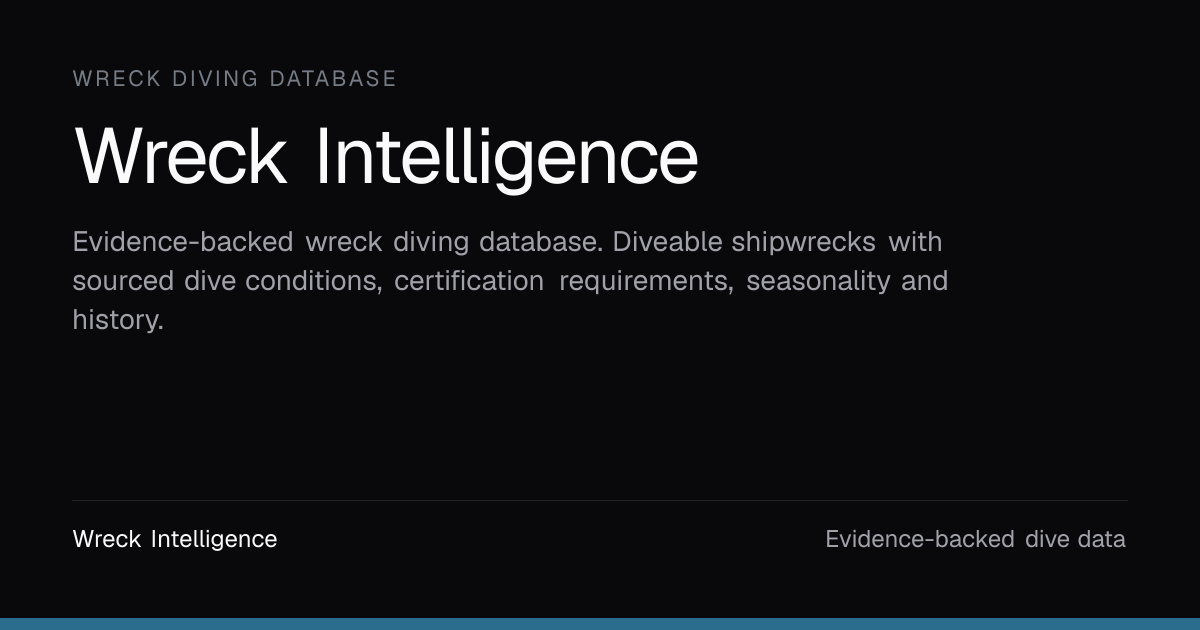 Wreck Intelligence